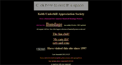 Desktop Screenshot of keithunder.com